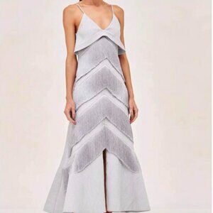 NEW ALEXIS Nadinee Dress in Stone Blue